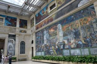 車城攬萃 曠世藝術精品《底特律工業》壁畫